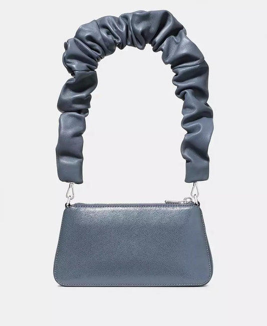 Grace Glazed Leather Pochette Shoulder Bag