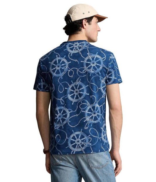 Classic Fit Nautical Jersey T-Shirt