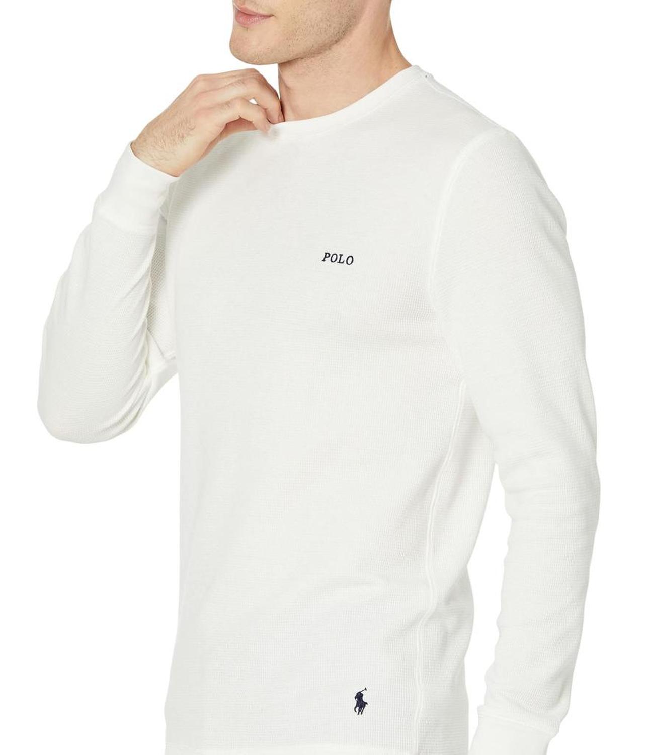 Waffle Long Sleeve Crew