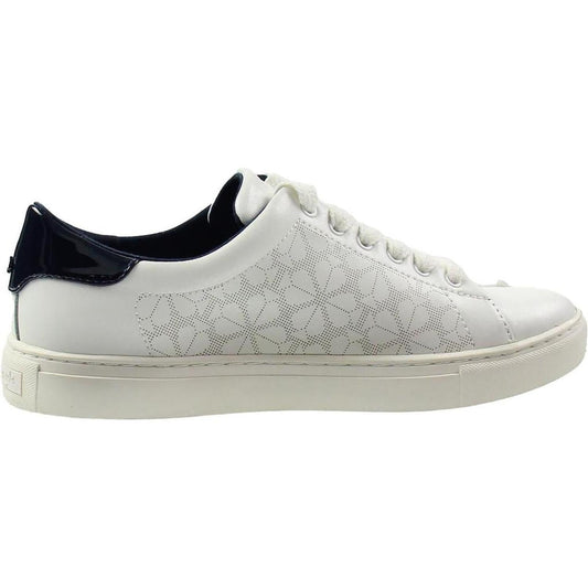 Audrey Womens Leather Metallic Casual and Fashion Sneakers