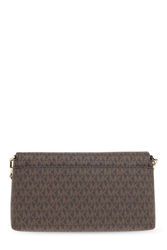 Michael Michael Kors Addie Medium Signature Logo Convertible Shoulder Bag