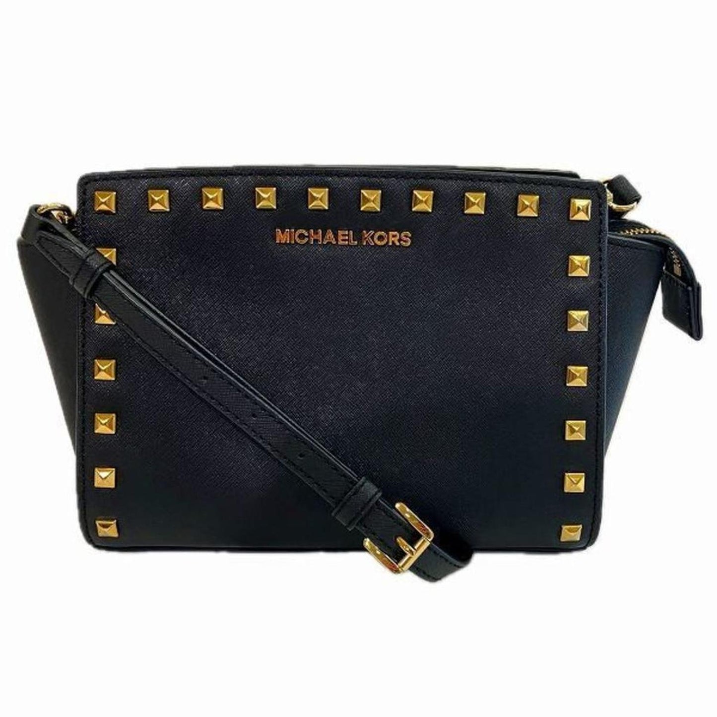 Michael Kors Selma Leather Shoulder Bag (Pre-Owned)