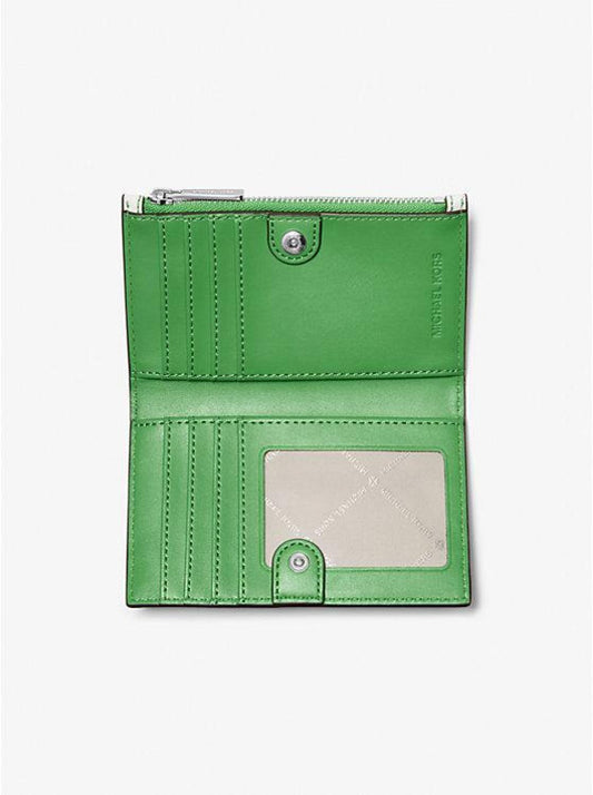 Jet Set Charm Striped Card Case