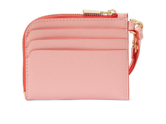 Devin Pop Trim Card Case Wristlet