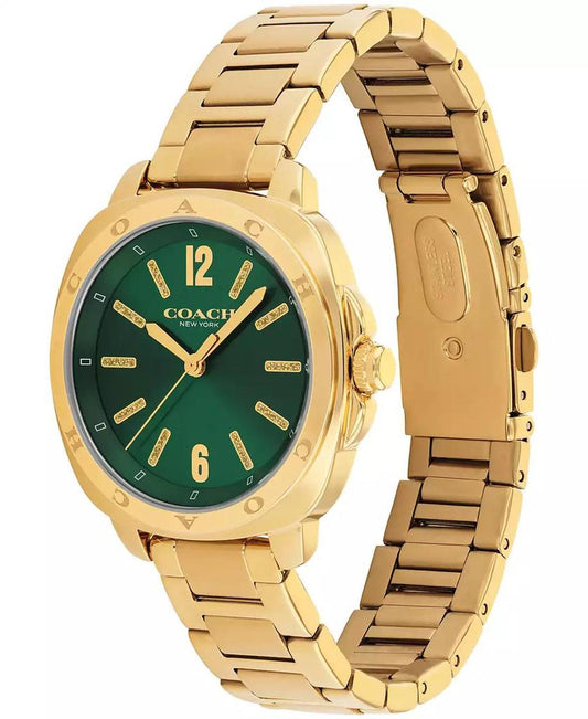 Women's Kitt Gold-Tone Stainless Steel Bracelet Watch, 34mm