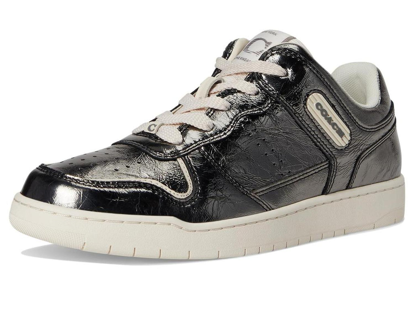 C201 Crinkle Metallic Sneaker