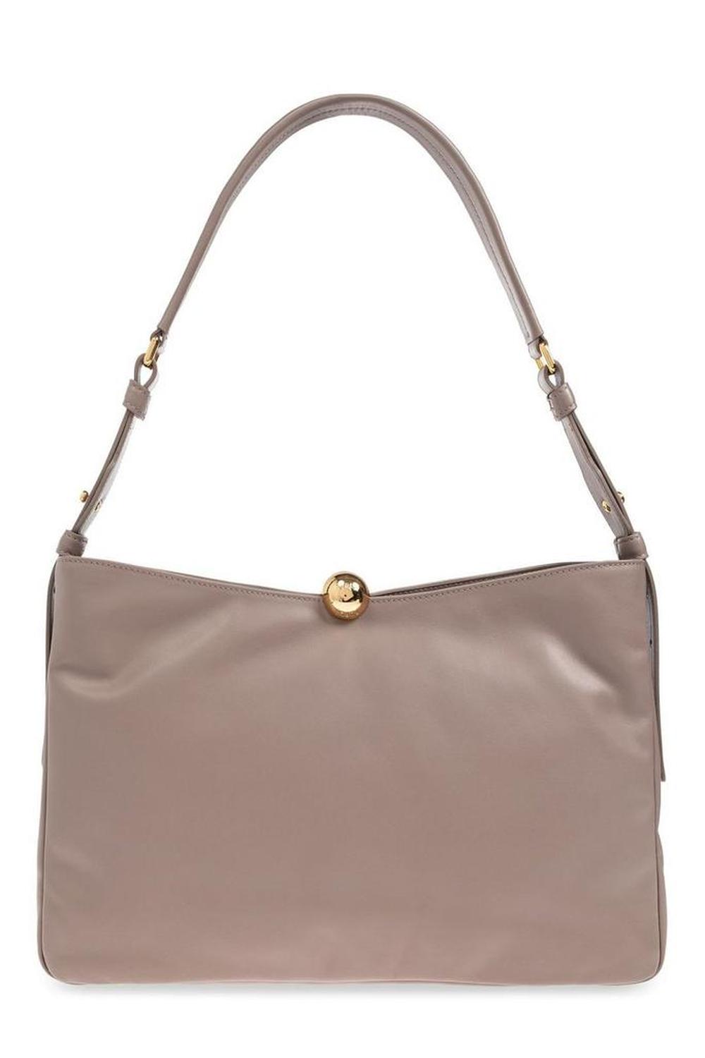 Furla Sfera Logo Debossed Medium Shoulder Bag