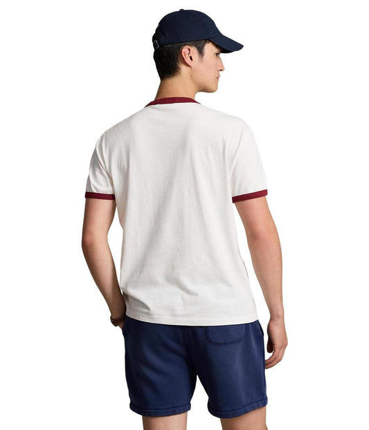 Classic Fit Logo Slub Jersey T-Shirt