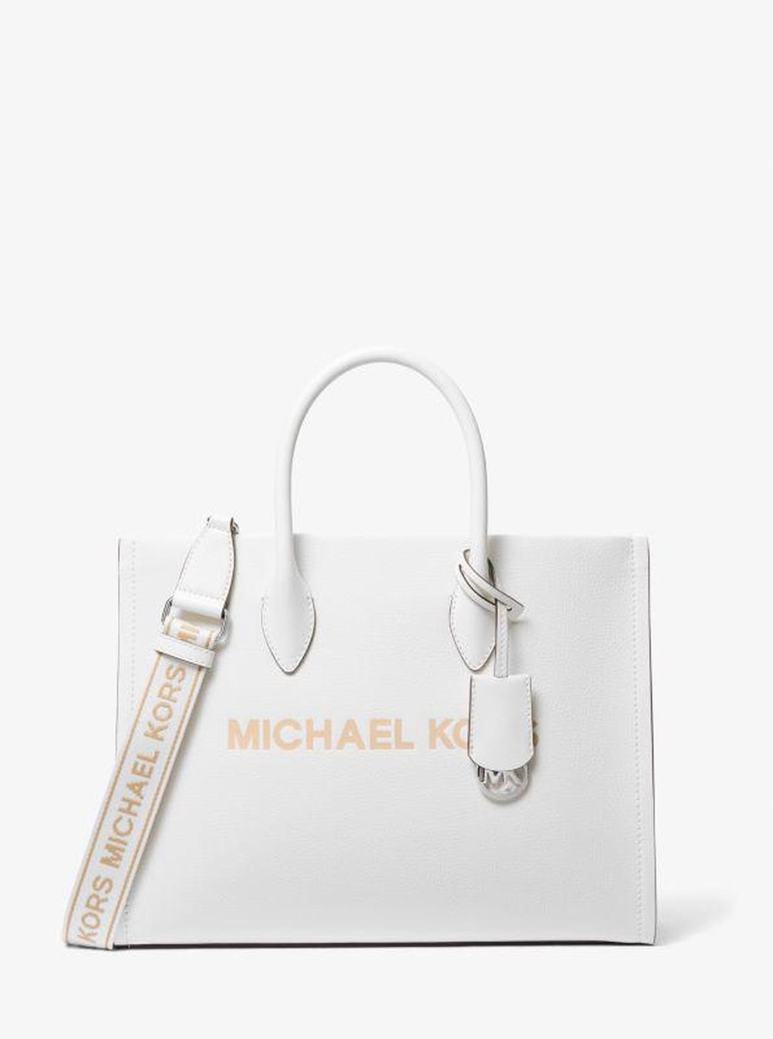 Mirella Medium Pebbled Leather Tote Bag