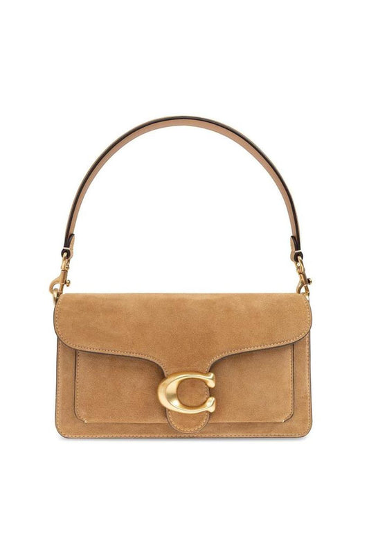 Coach Tabby 26 Logo Plaque Shoulder Bag