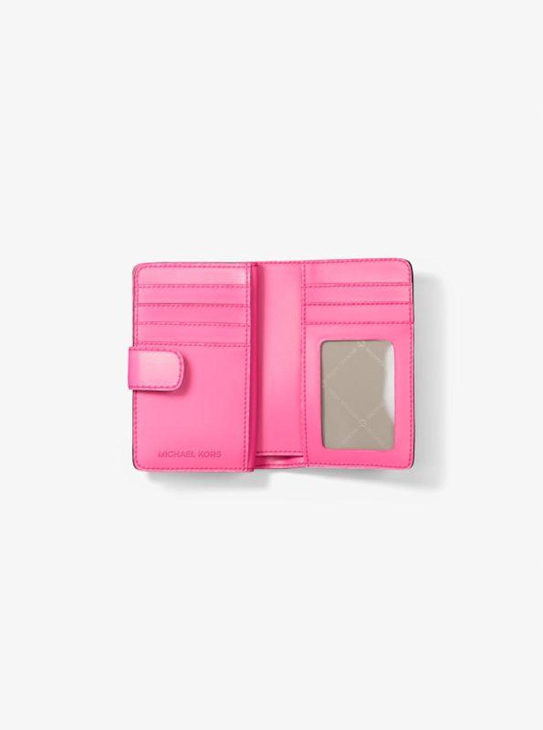 Jet Set Medium Floral Print Bi-Fold Wallet