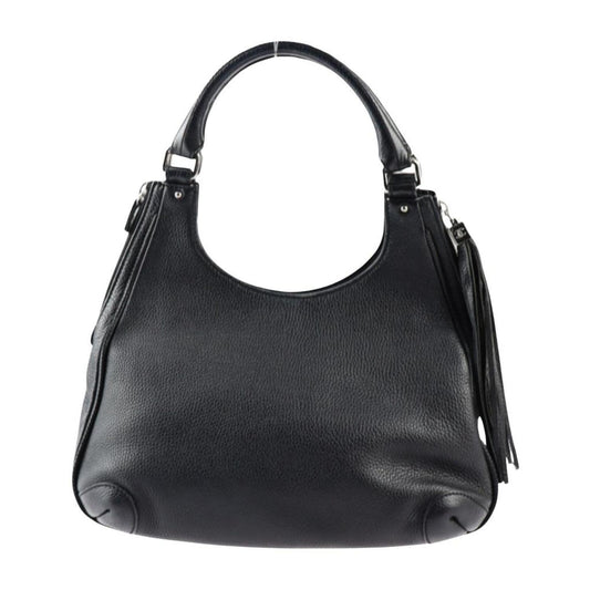 Chanel Lune Leather Shoulder Bag (Pre-Owned)