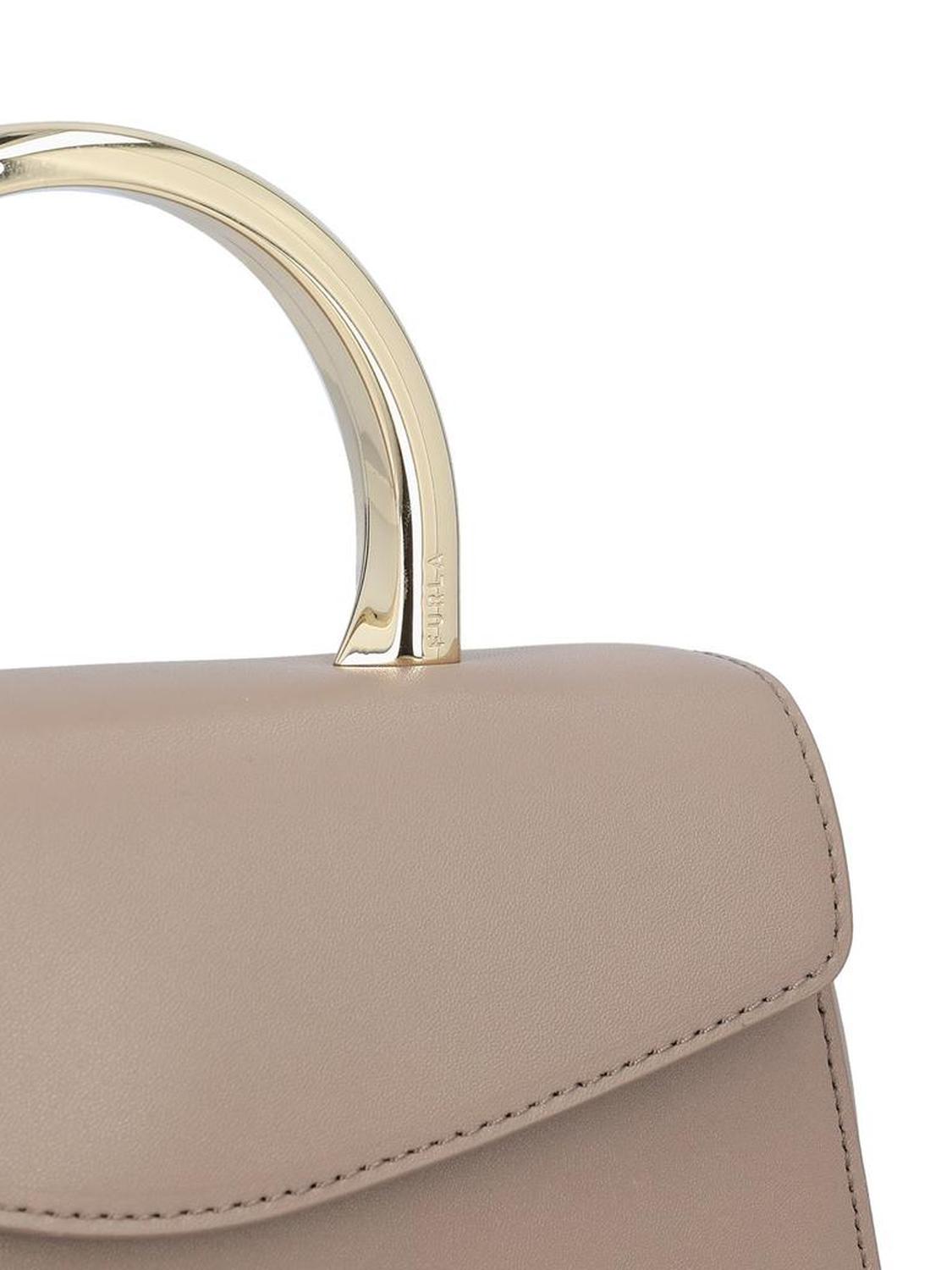 Furla Foldover Top Handle Bag