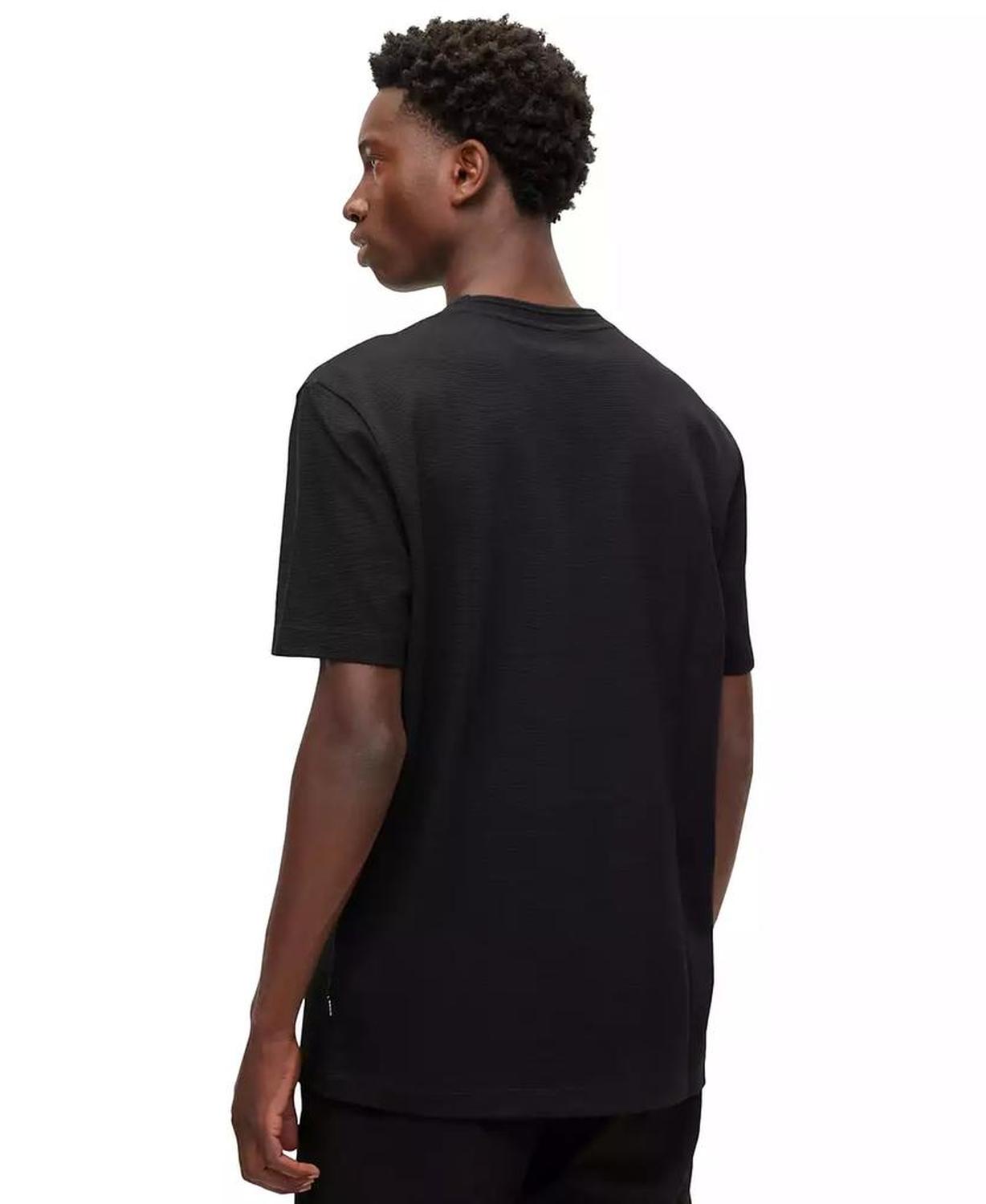 Men's Bubble-Jacquard Structure T-shirt