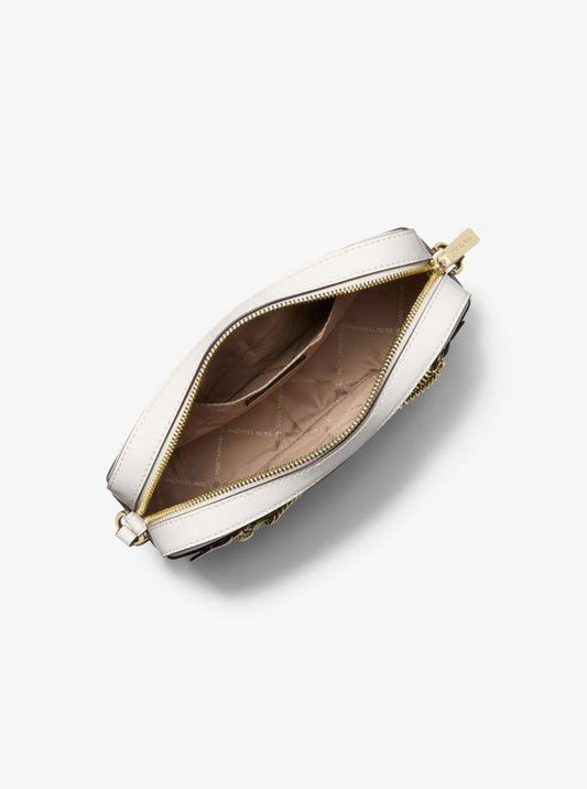 Jet Set Large Rainbow Signature Logo Crossbody Bag