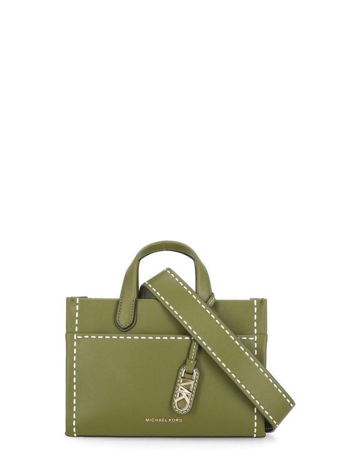 Michael Michael Kors Gigi Small Topstitched Messenger Bag