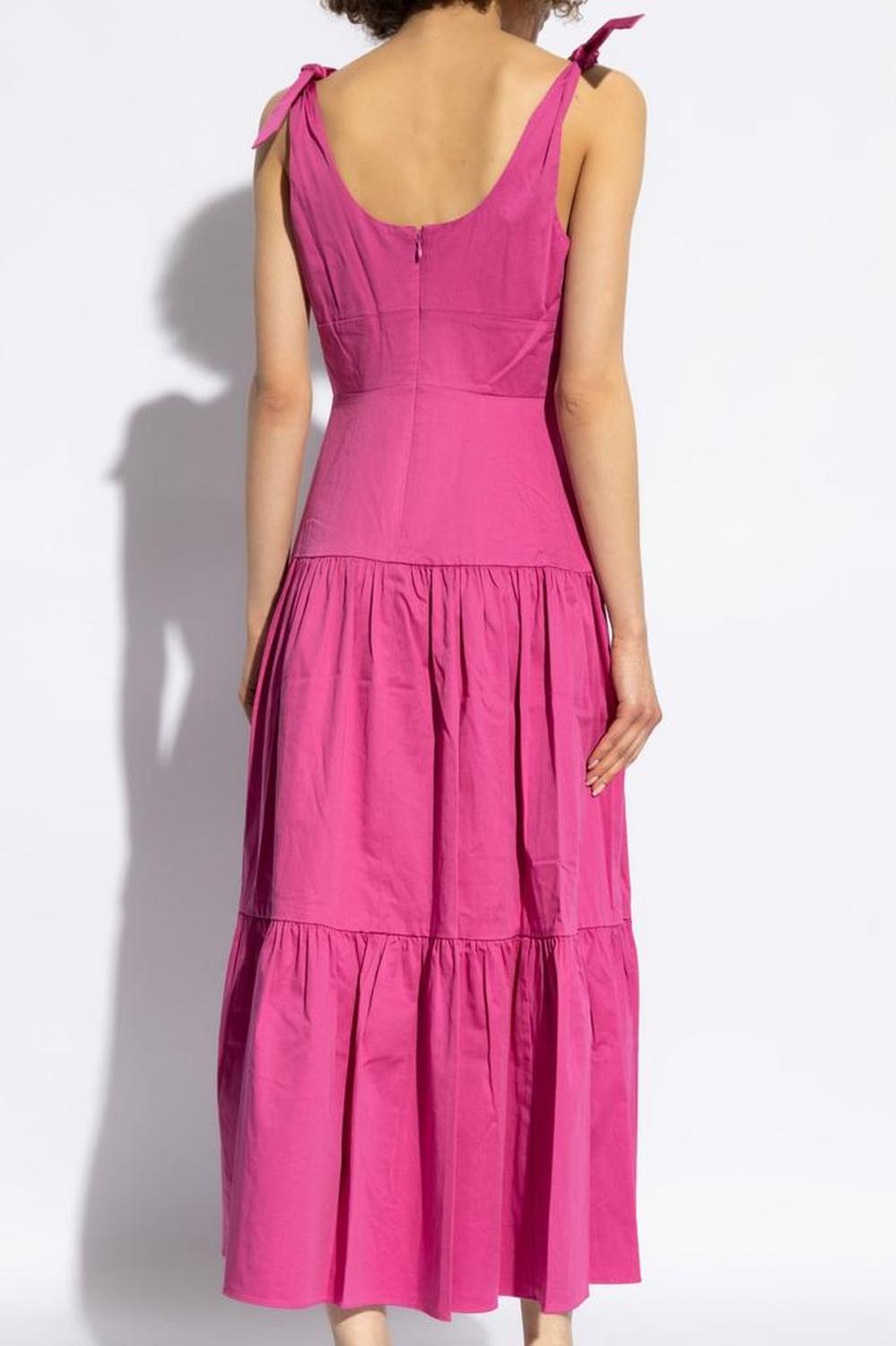 Kate Spade Bow Strap Tiered Dress