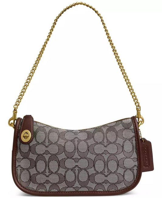 Swinger Bag in Signature Jacquard