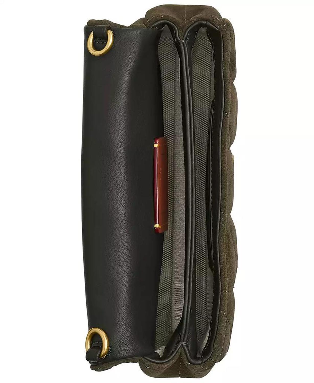 Women's Quilted Tabby Chain Crossbody Bag