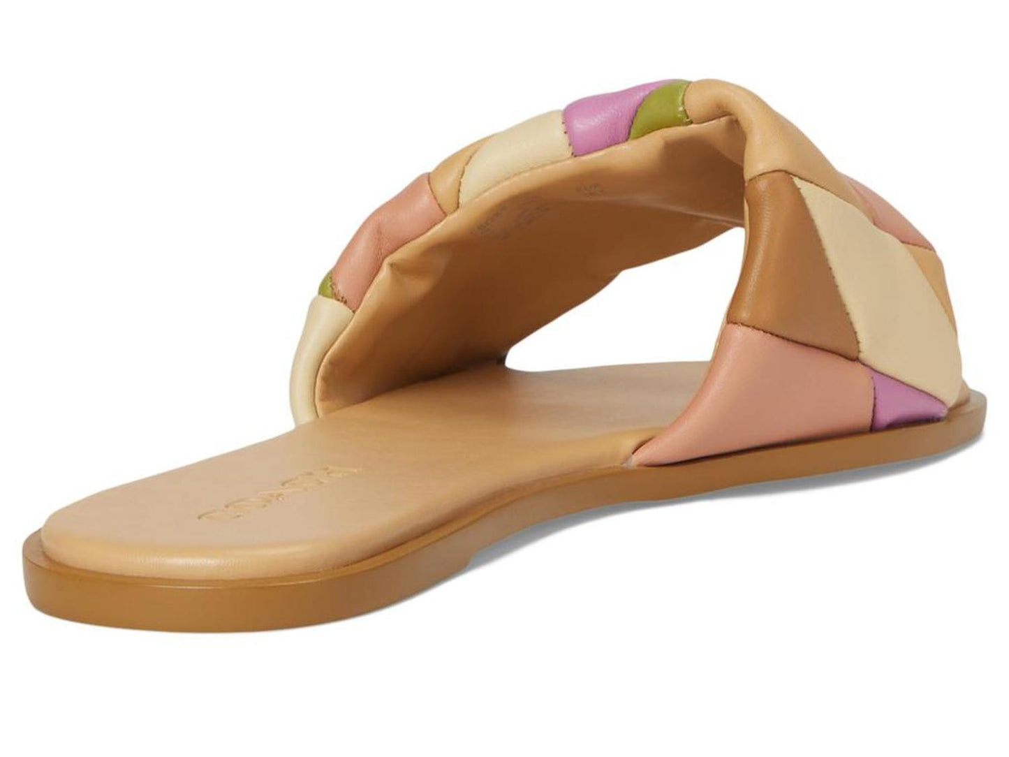 Holly Quilted Patchwork Leather Sandals