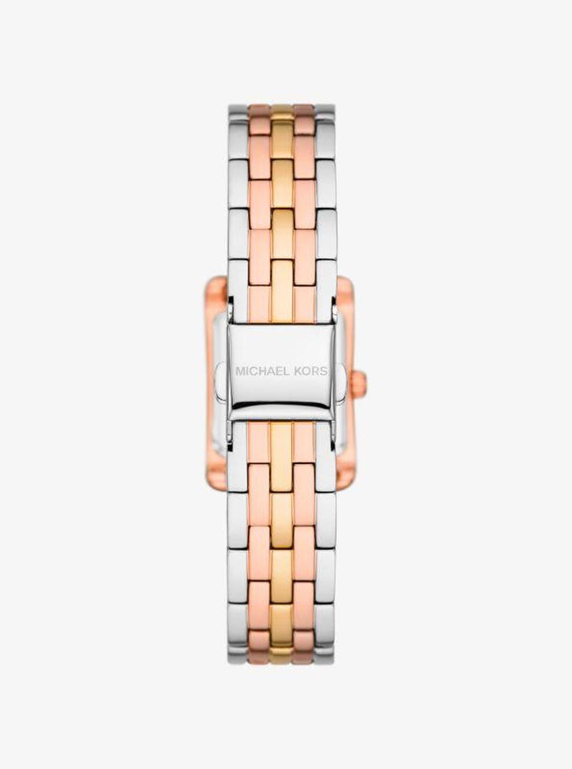 Mini Monroe Pavé Tri-Tone Watch