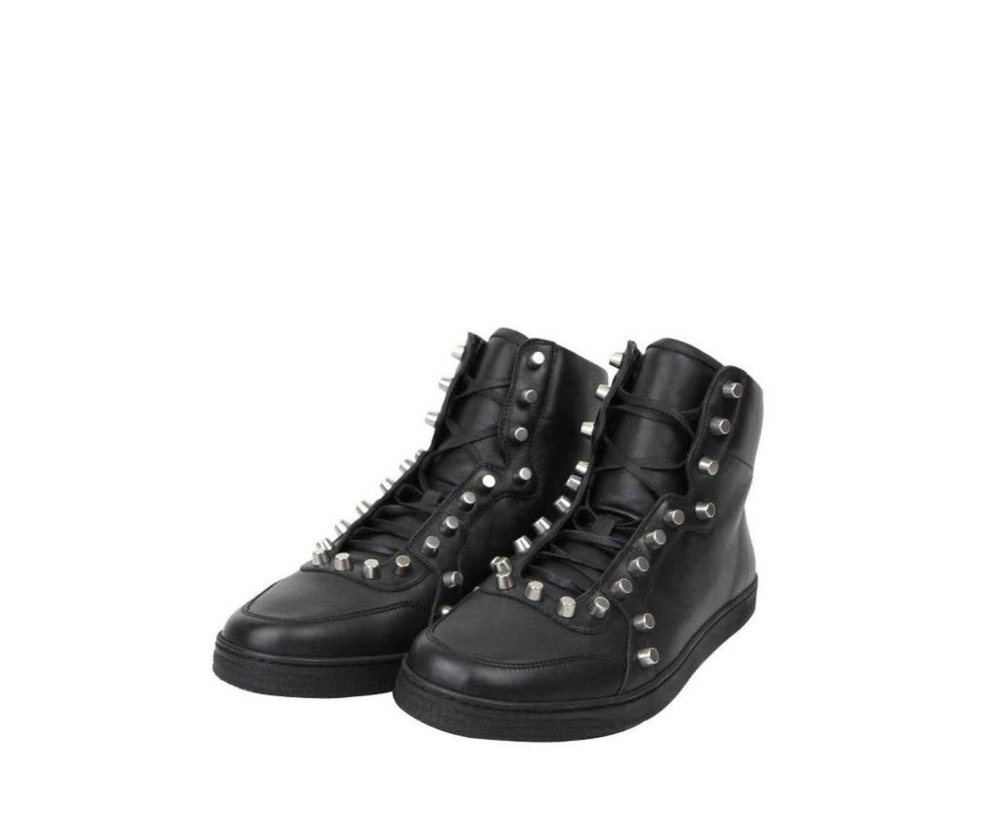 Gucci Men's Sttuded Leather High Top Sneaker