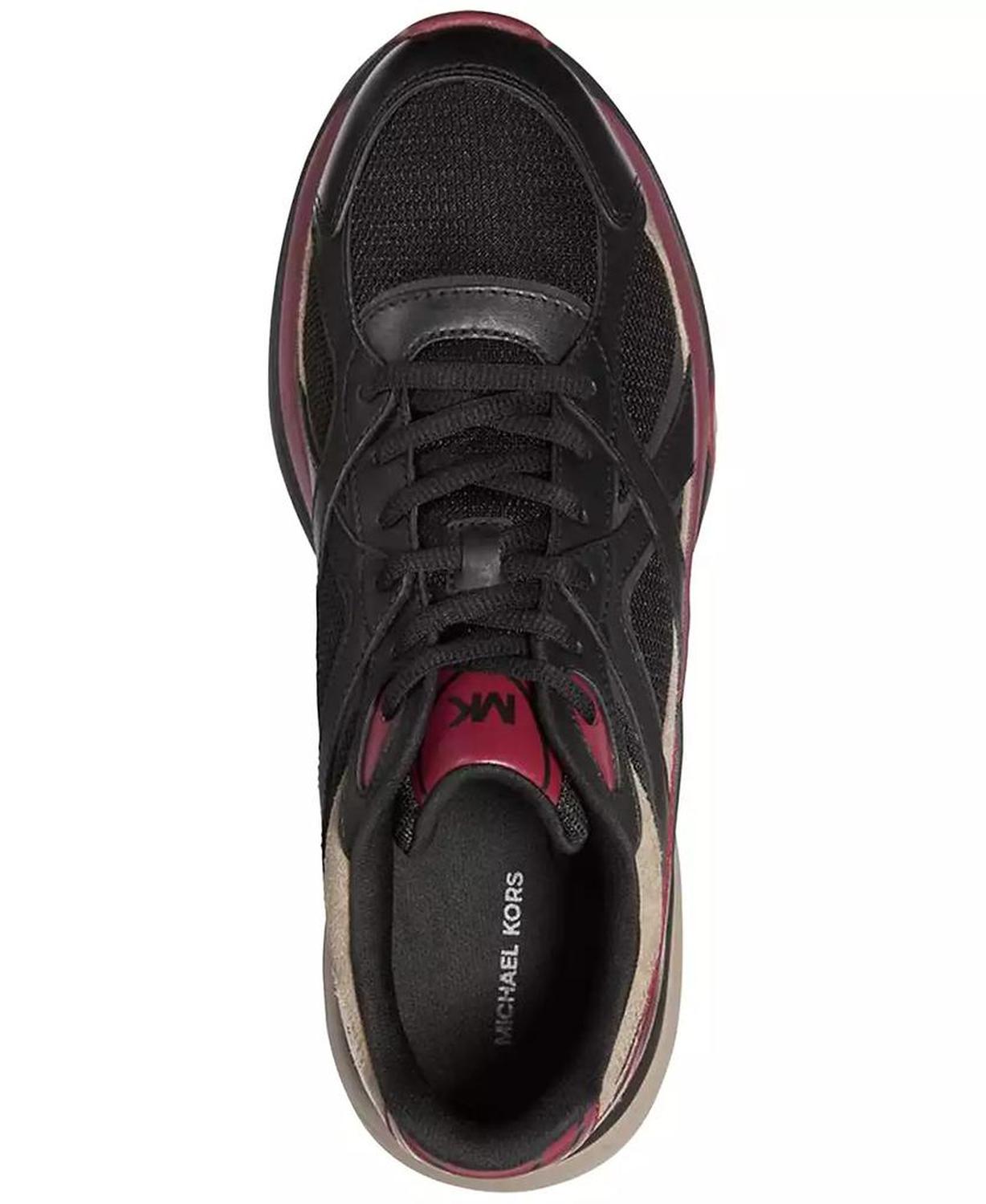 Men's Leo Suede Mixed-Media Trainers