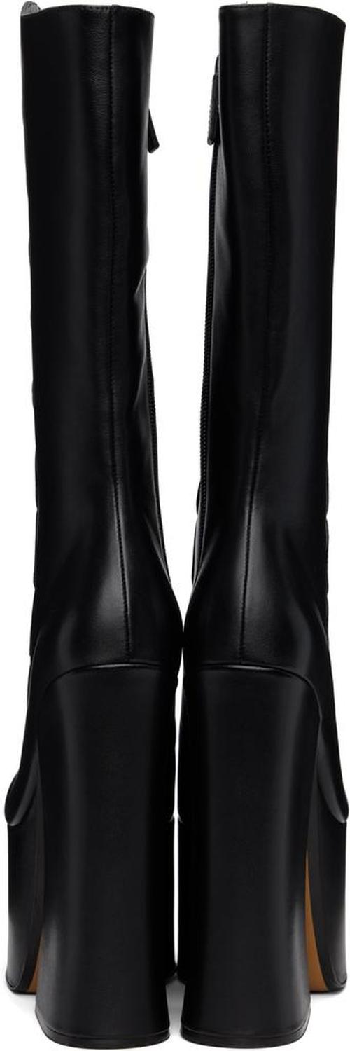 Black 'The Kiki' Knee-High Boots