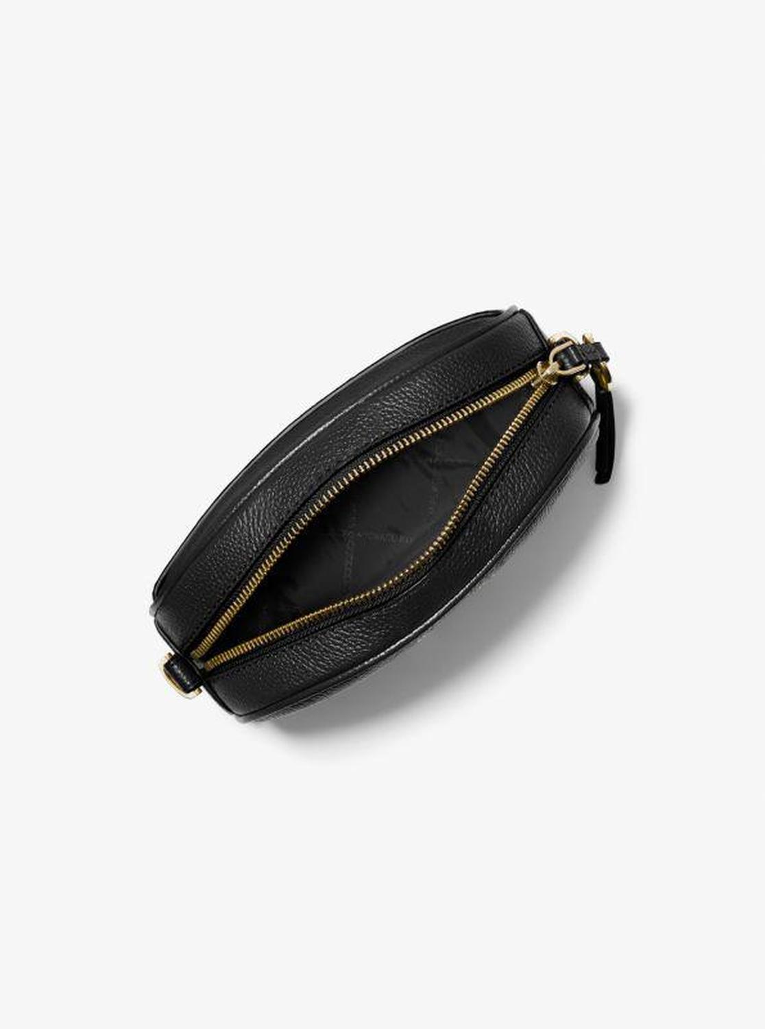 Jet Set Small Pebbled Leather Convertible Camera Bag