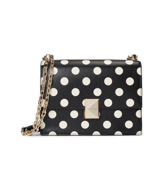 Deco Dot Chain Strap Shoulder Bag