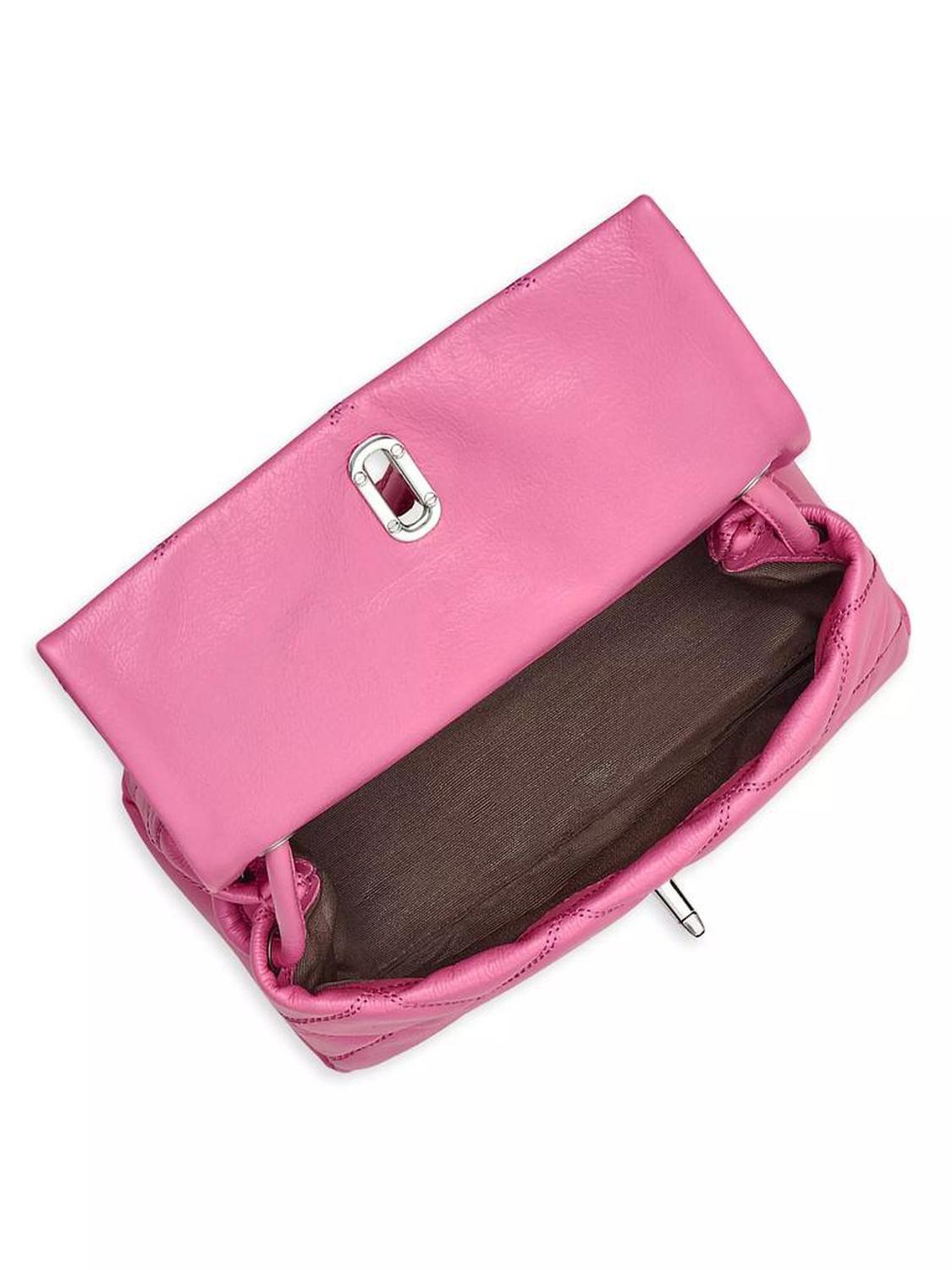 The Mini Dual Leather Shoulder Bag