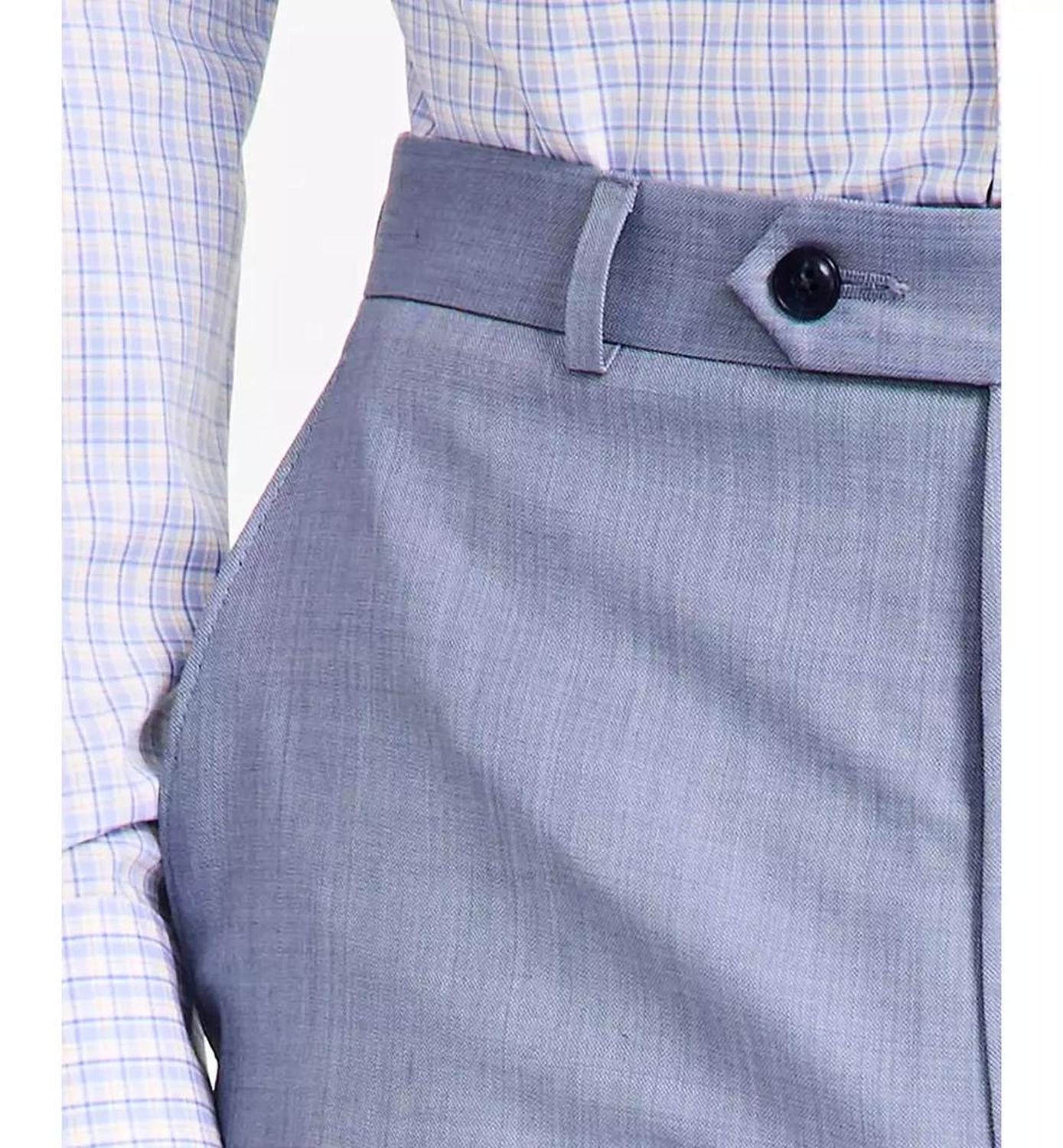 Men's Classic Fit Wool Blend Suit Pant