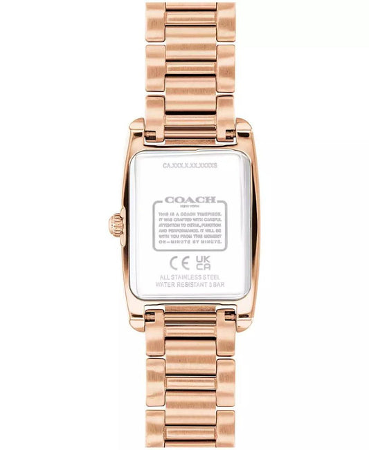 Women's Reese Rose Gold Tone Stainless Steel Bracelet Watch, 20mm