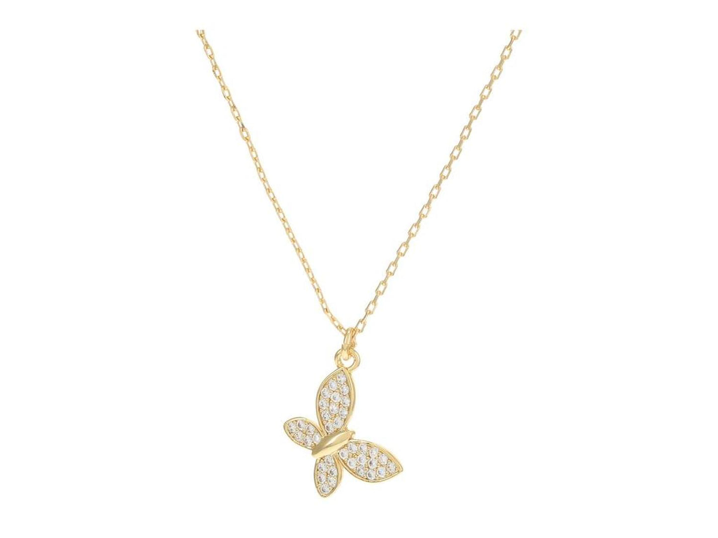 Pave Butterfly Pendant