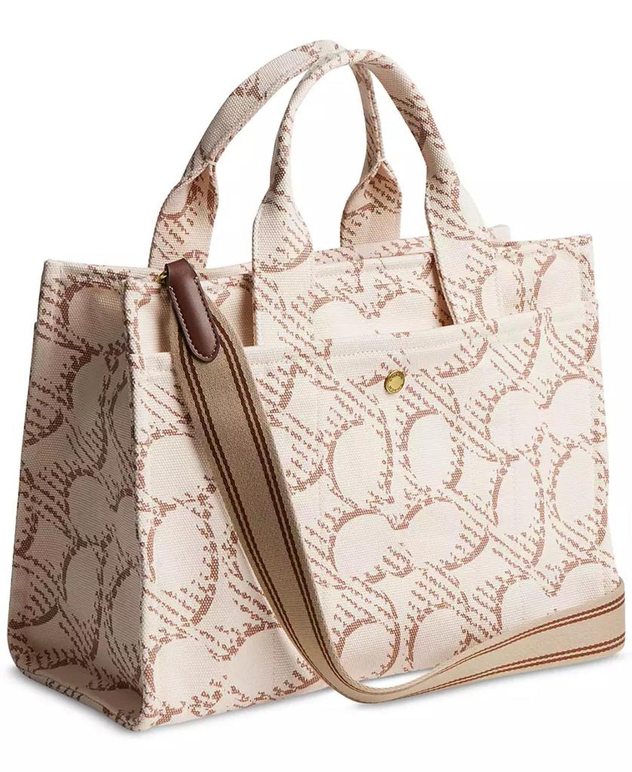 Medium Signature Canvas Cargo Tote Bag