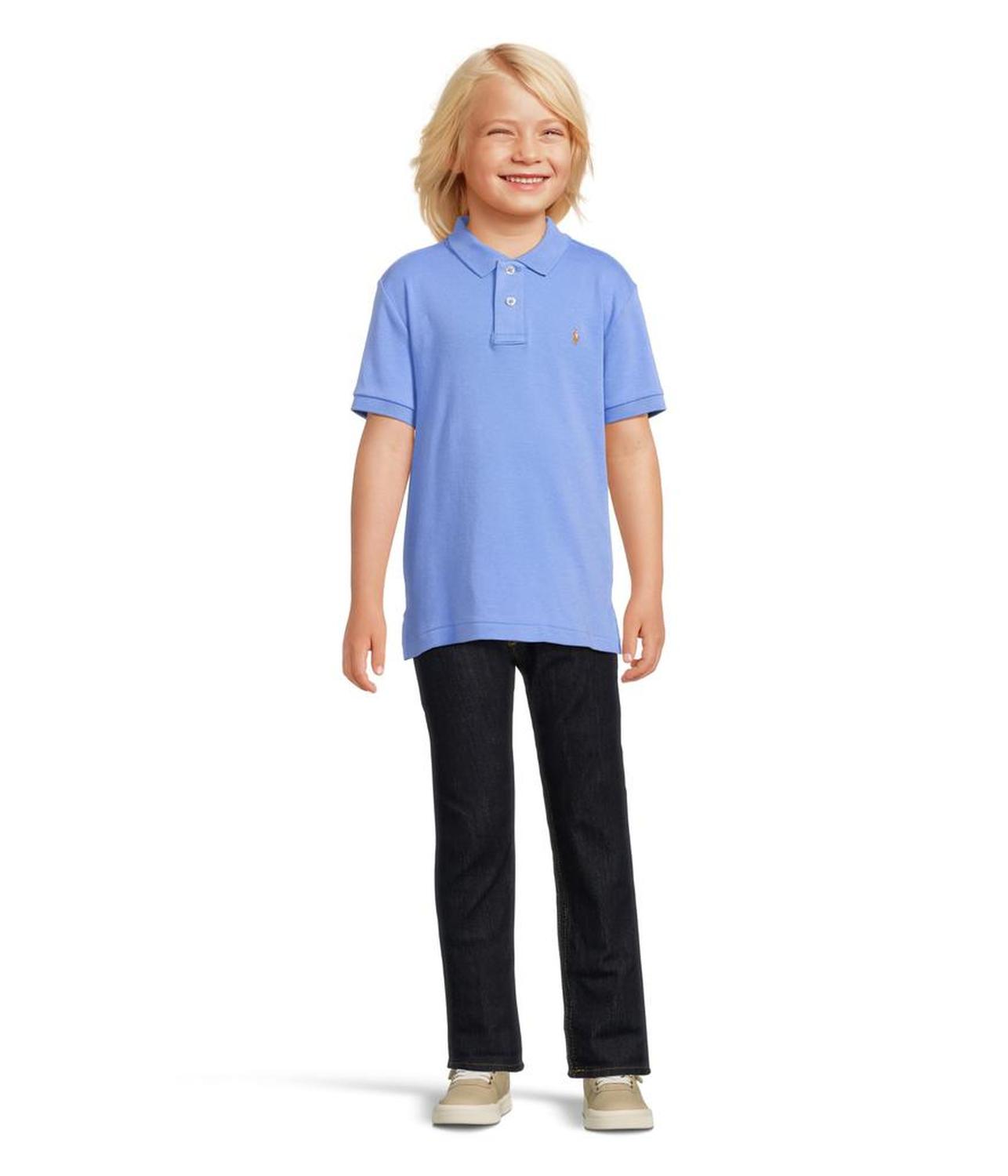 Soft Cotton Polo Shirt (Toddler/Little Kid)