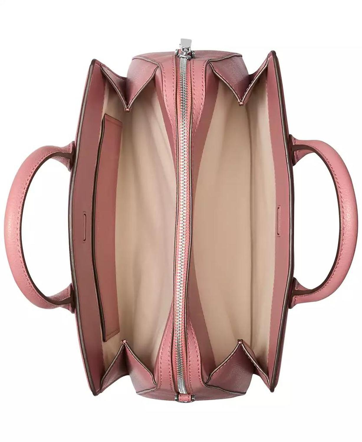 Laila Medium Leather Crossbody Satchel