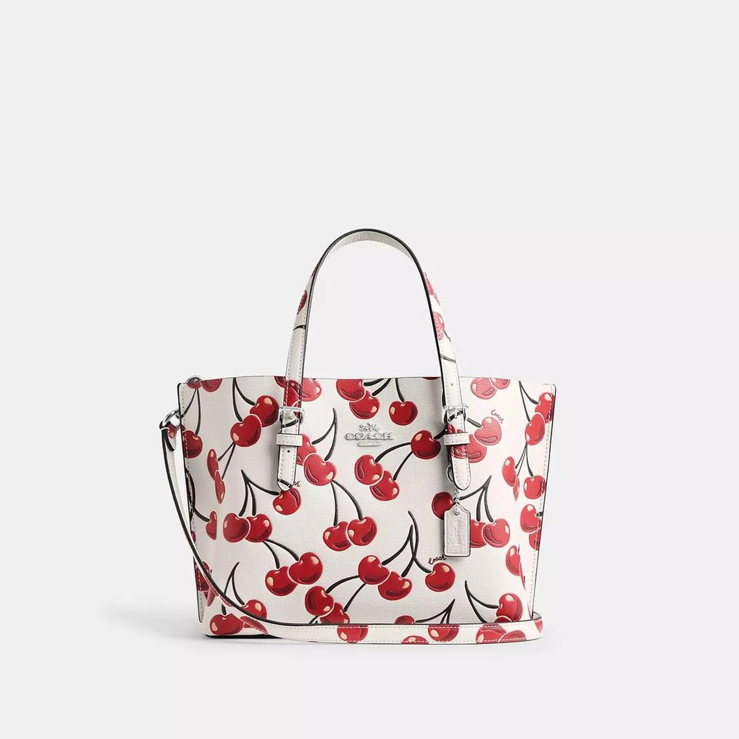 Mollie Tote Bag 25 With Cherry Print