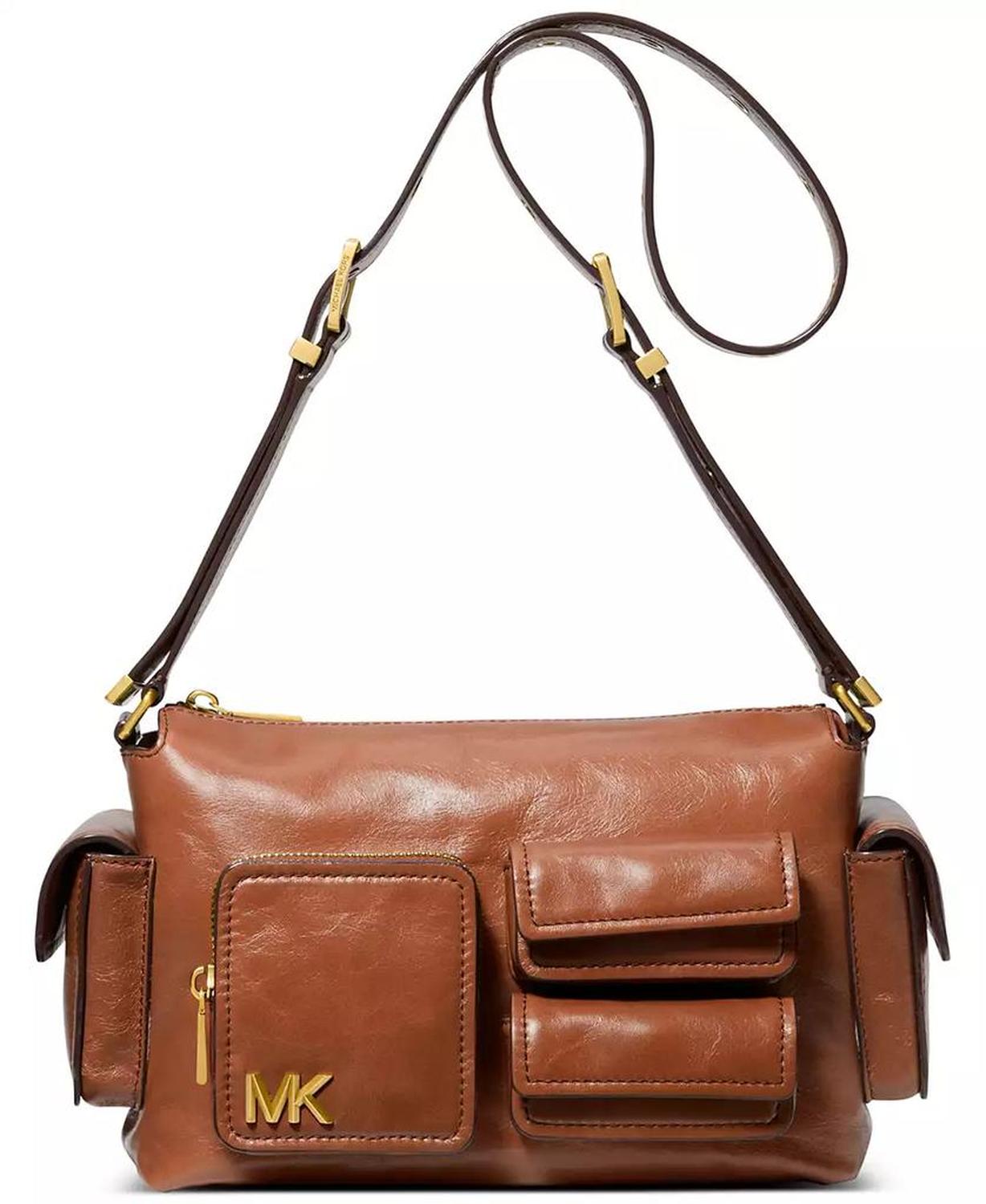 Dakota Small Pocket Leather Shoulder Bag