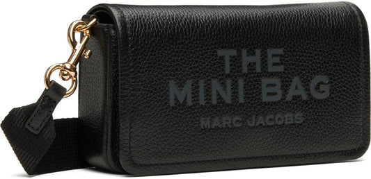 Black 'The Leather Mini' Bag