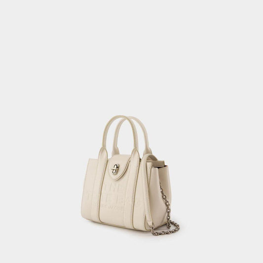 The Mini Tote - Leather - White