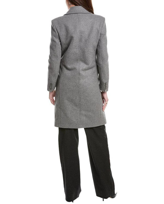Melton Chesterfield Wool Coat
