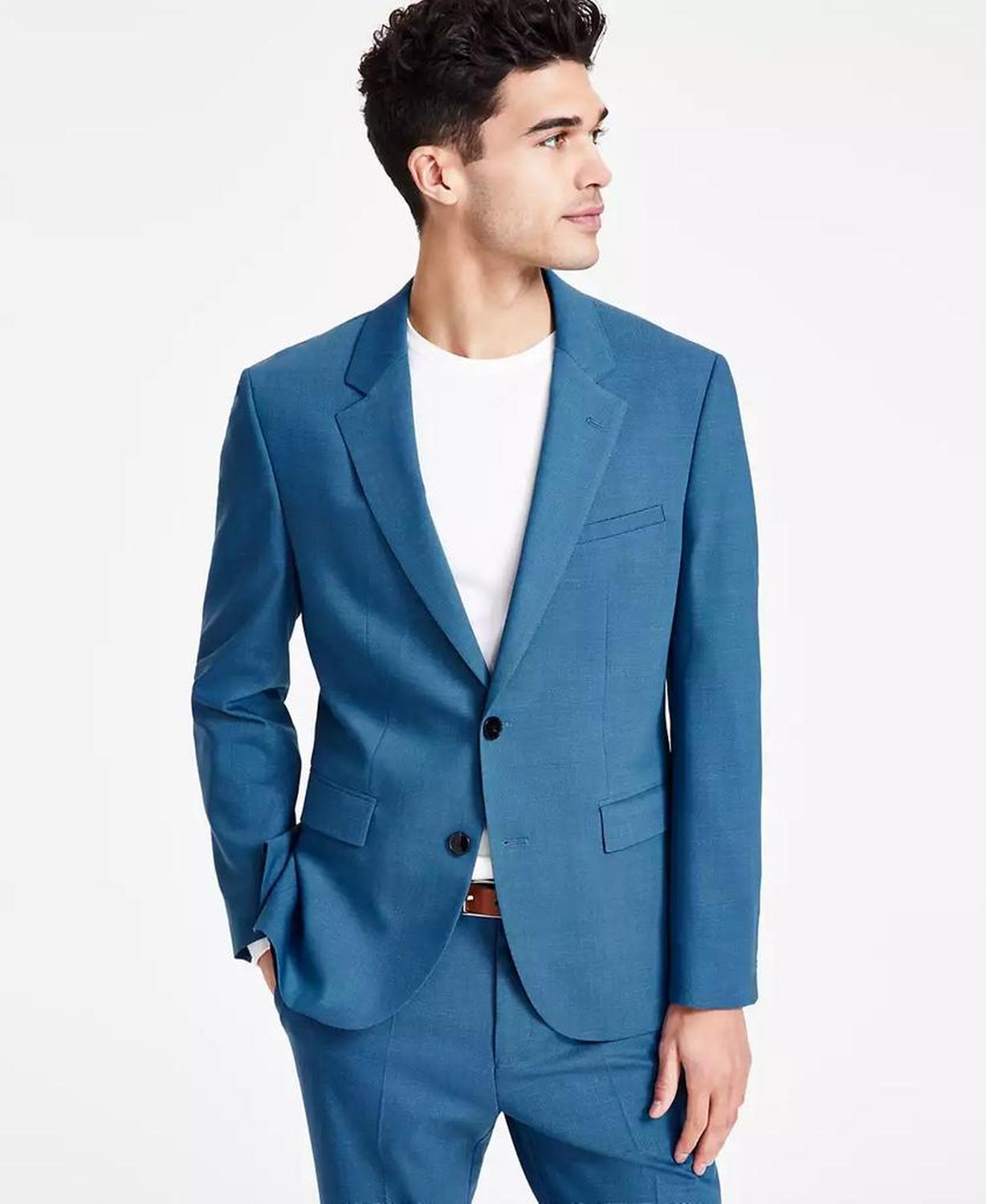Men's Modern Fit Superflex Suit Jacket