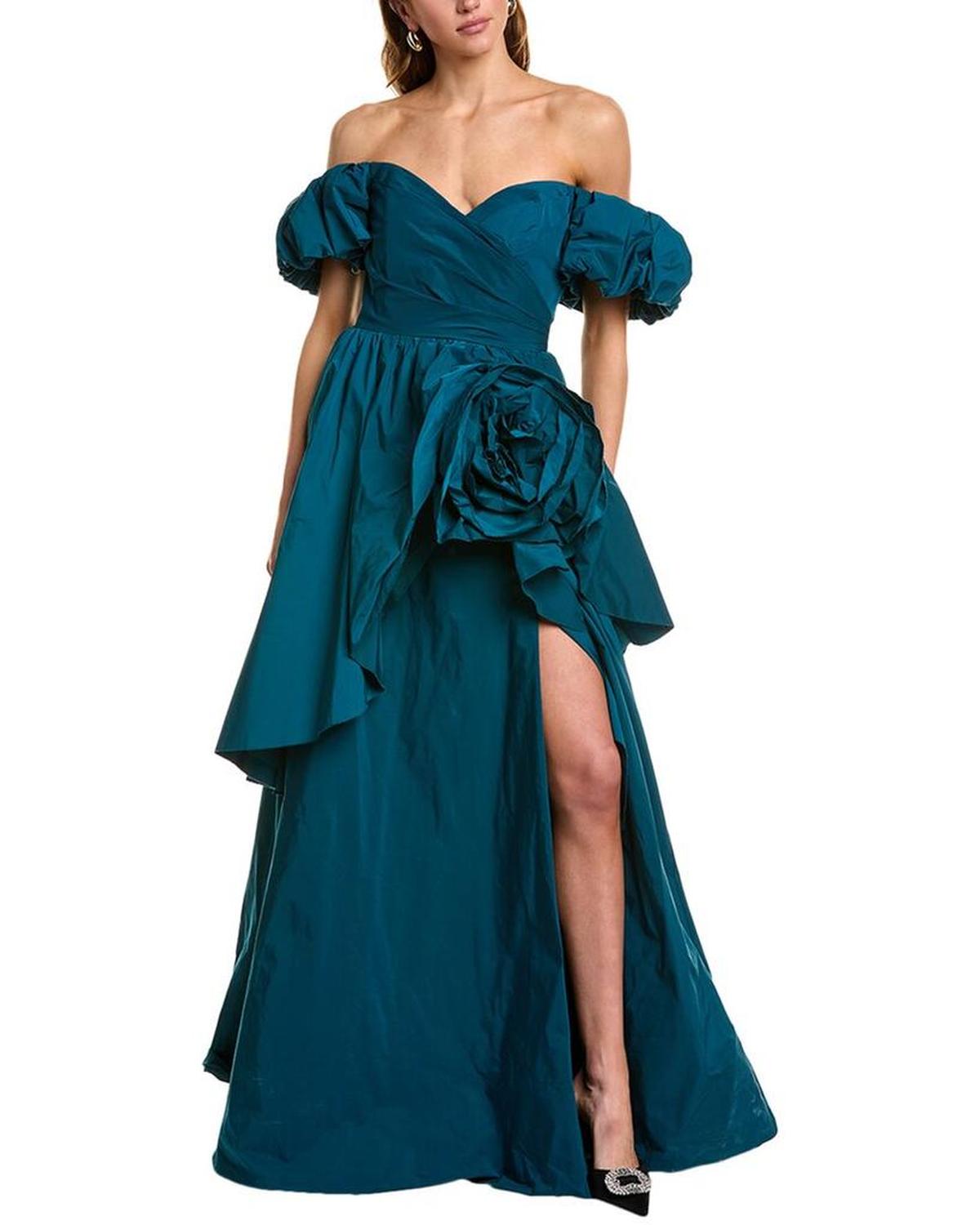 Taffeta Gown