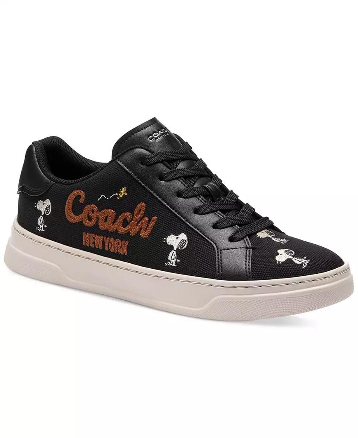 Women's Coach x Peanuts ©2025 PEANUTS WORLDWIDE Snoopy High Line Sneakers
