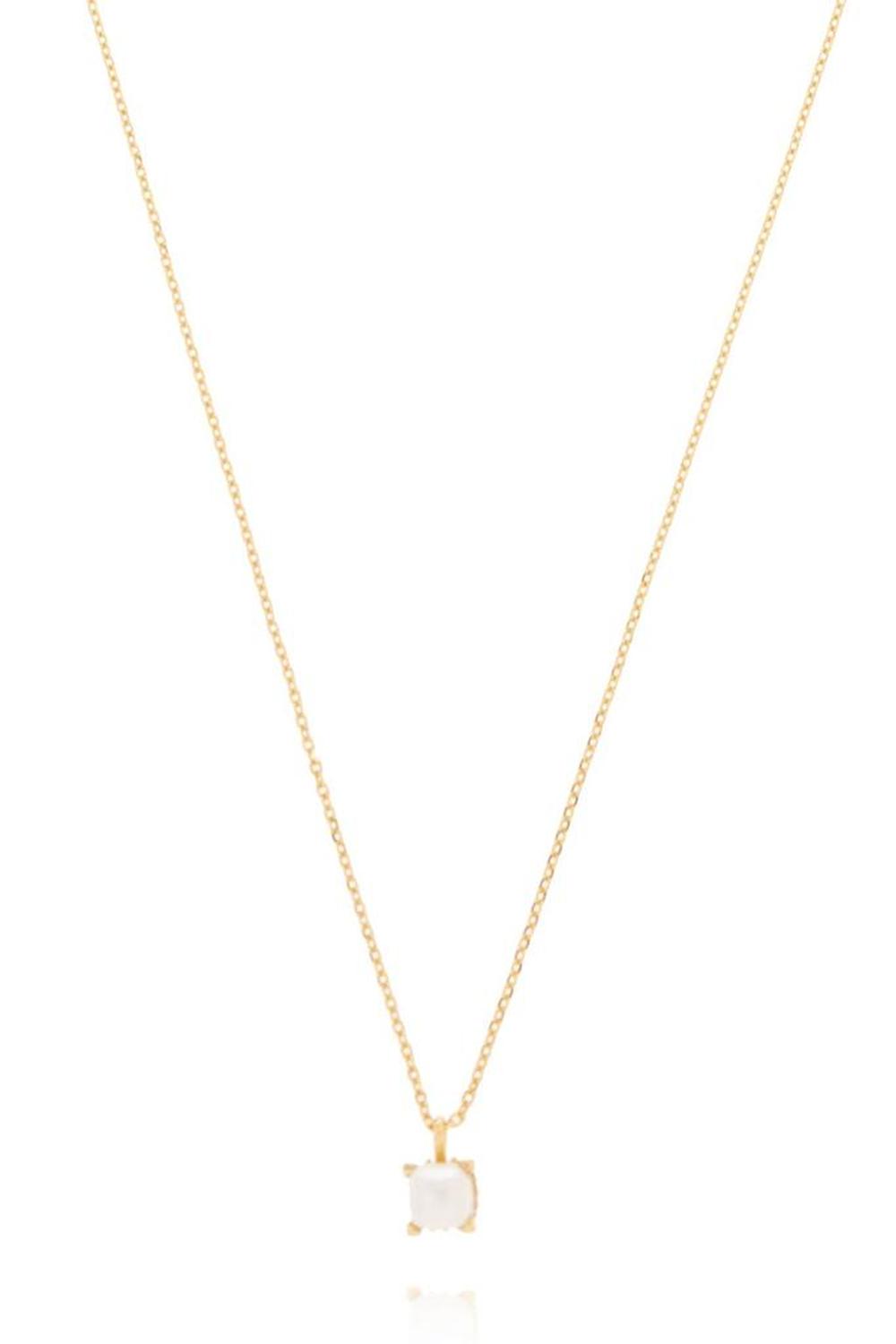 Kate Spade Little Luxuries Square Pendant Necklace