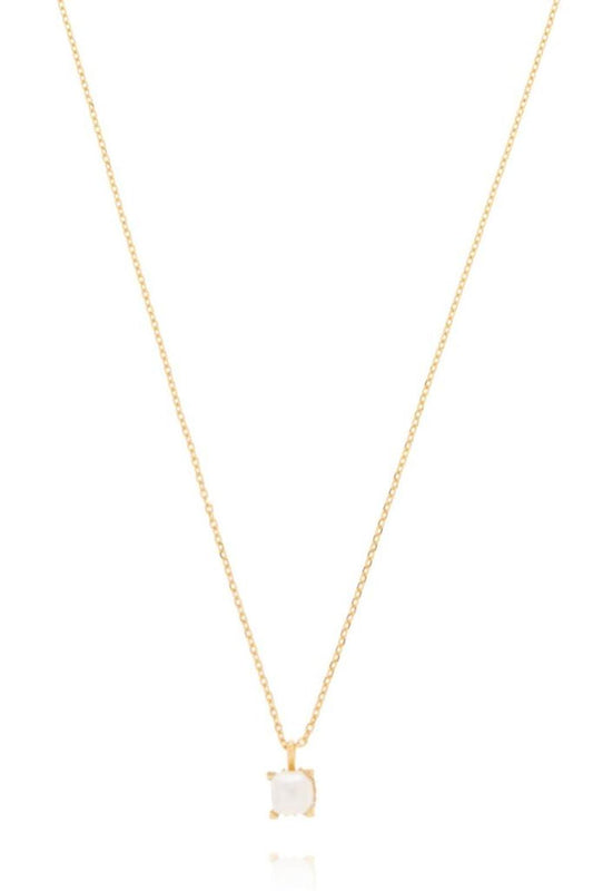 Kate Spade Little Luxuries Square Pendant Necklace