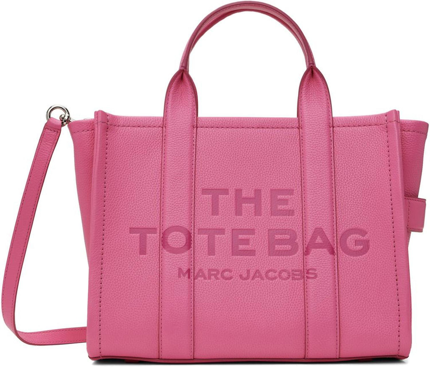 Pink 'The Leather Medium' Tote
