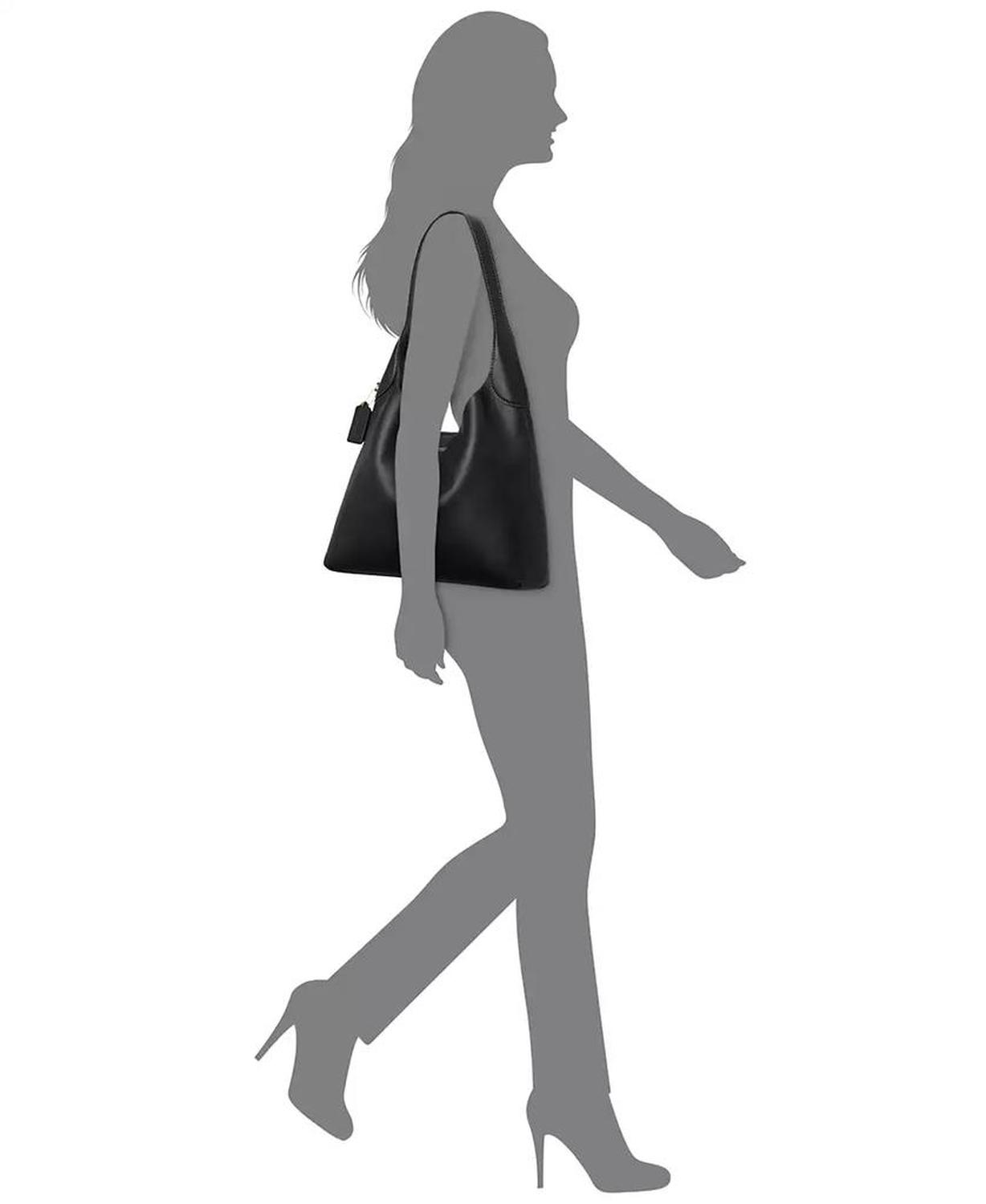 Brooklyn Medium Leather Shoulder Bag 34