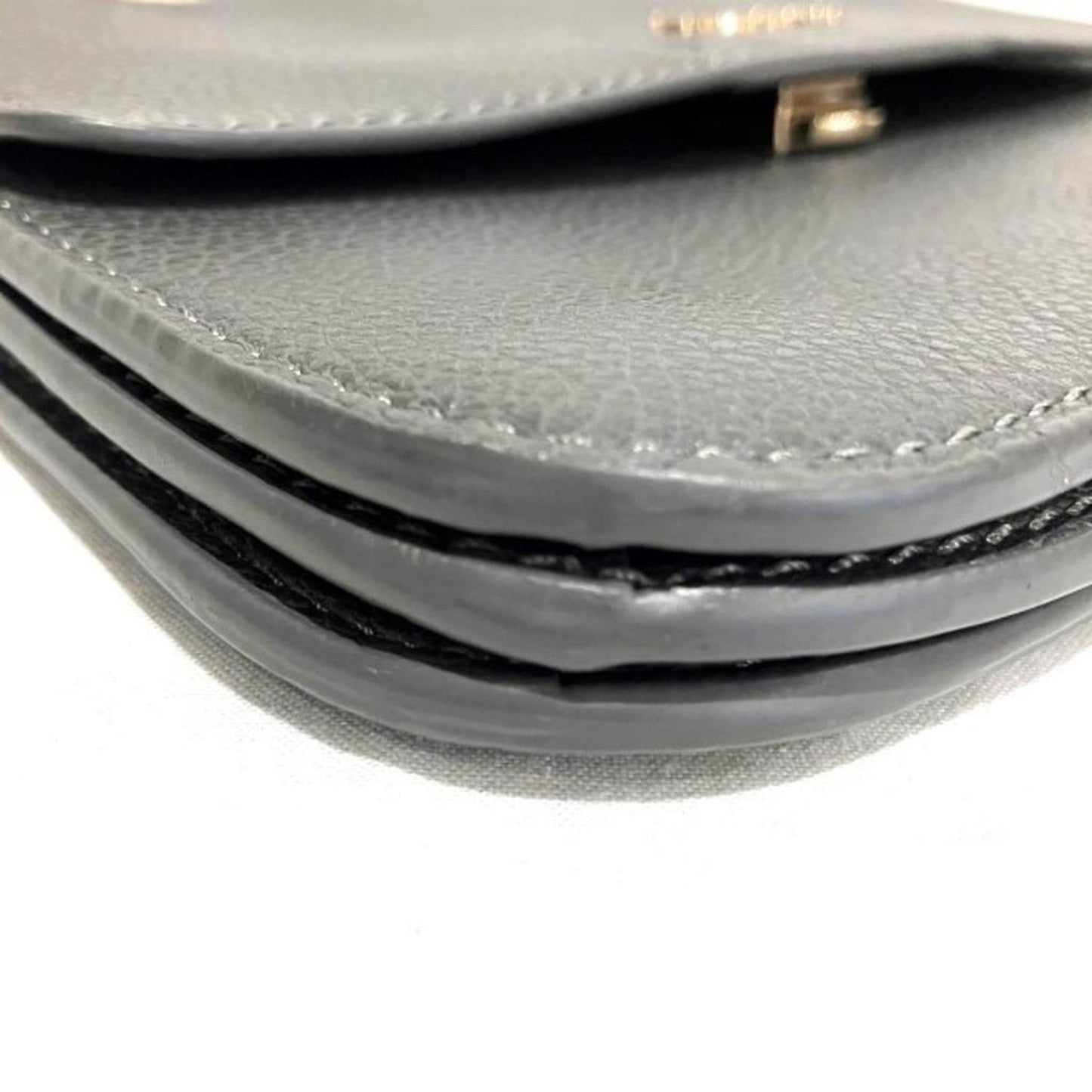 Leather Handbag Shoulder Bag (Pre-Owned)